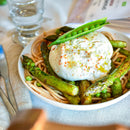 spaghettis asperges petits pois