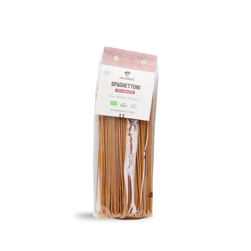 Spaghettis semi-complètes