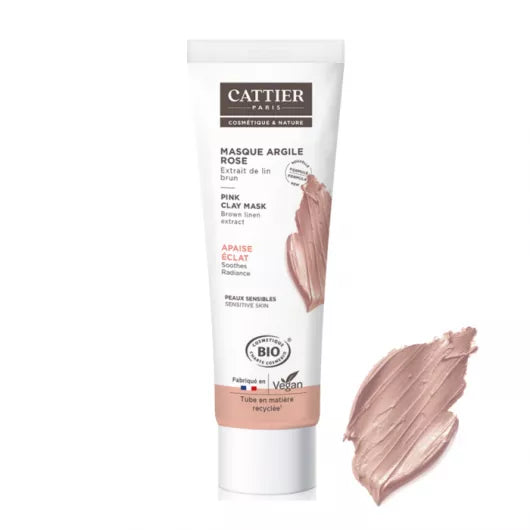 MASQUE ARGILE ROSE 100ML CATTIER