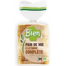 PAIN DE MIE COMPLET 500G