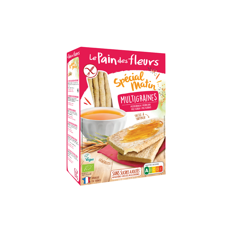 SANS GLUTEN MULTIGRAINES 230 GRAMMES