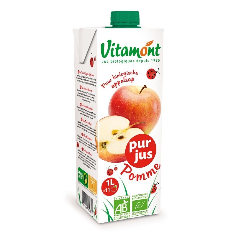 JUS DE POMME TETRA 1L VITAMONT