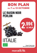 Raisin Noir Perlon