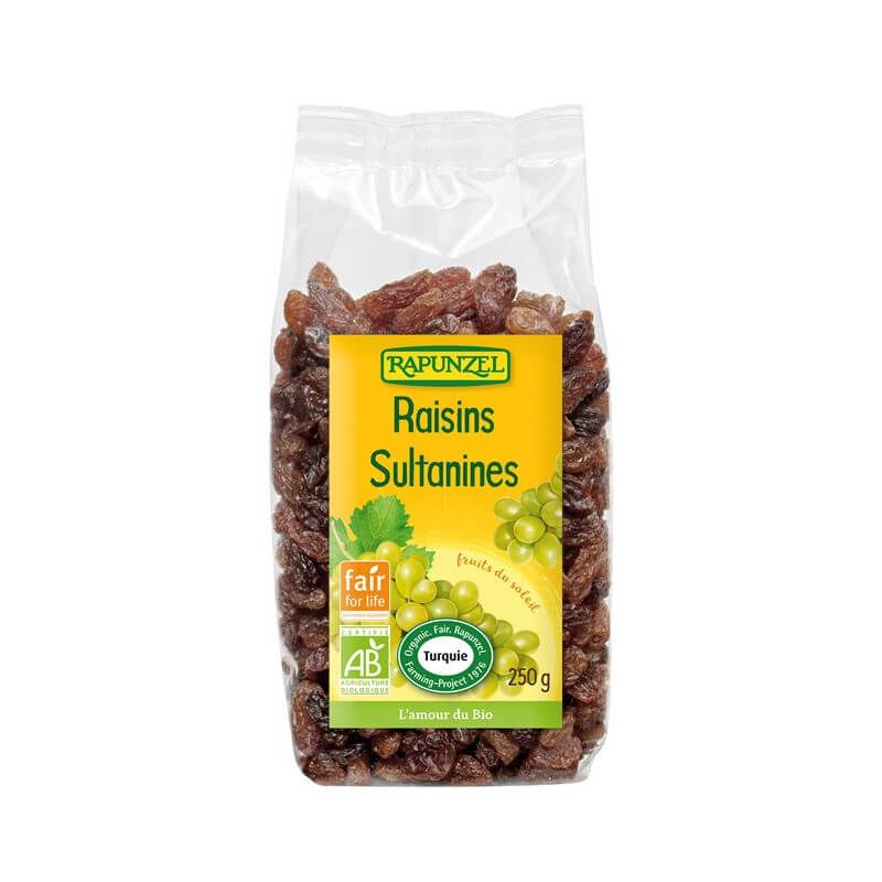 RAISINS SECS SULT FAIR FOR LIF 250G