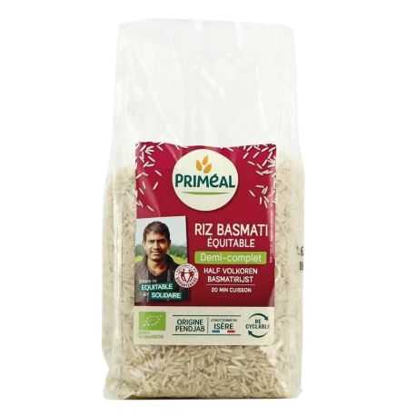 RIZ BASMATI 1/2 COMPLET 500G PRIMEA