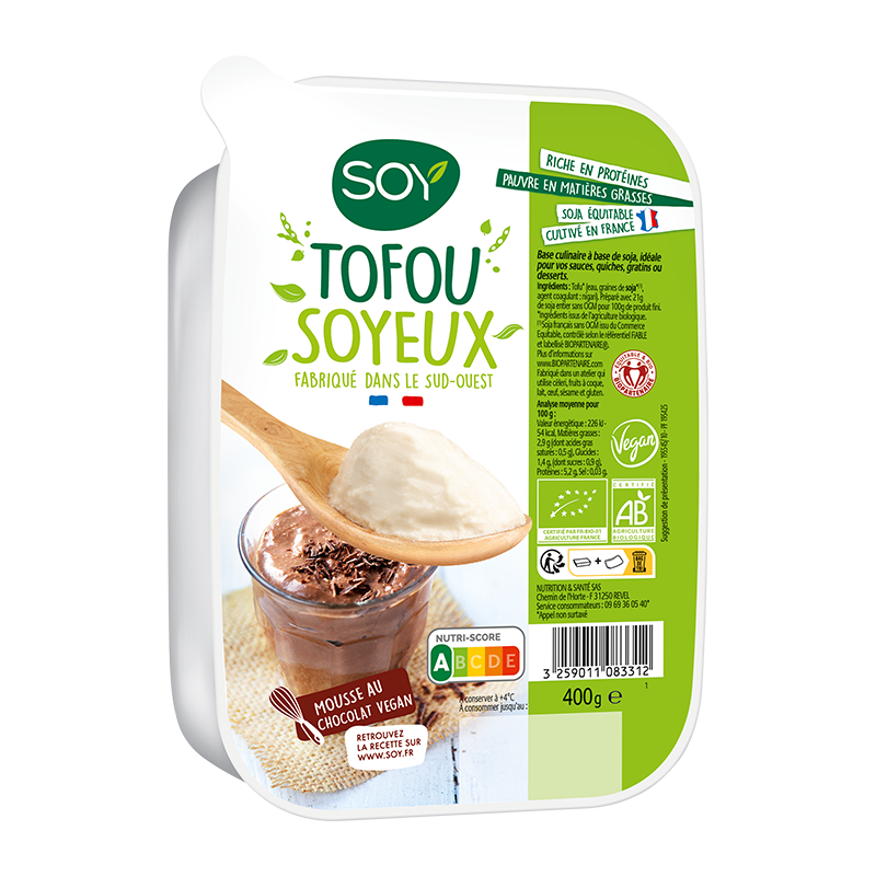 TOFOU SOYEUX NATURE (400G) SOY