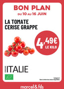 Tomate cerise grappe