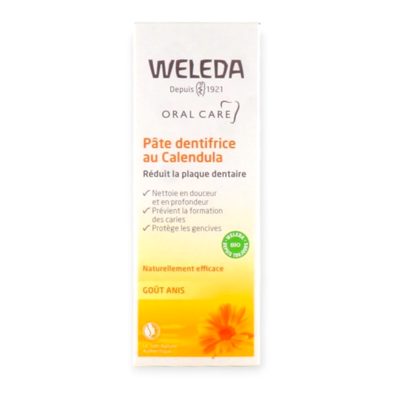 PATE DENTIFRICE CALENDULA 75ML WELE