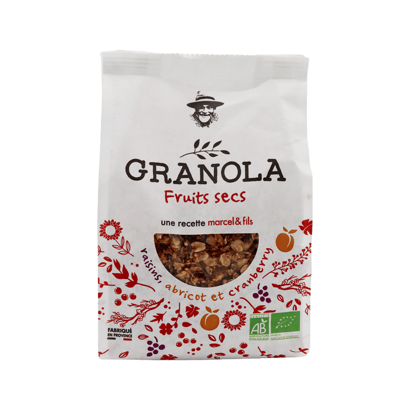 Granola aux fruits secs