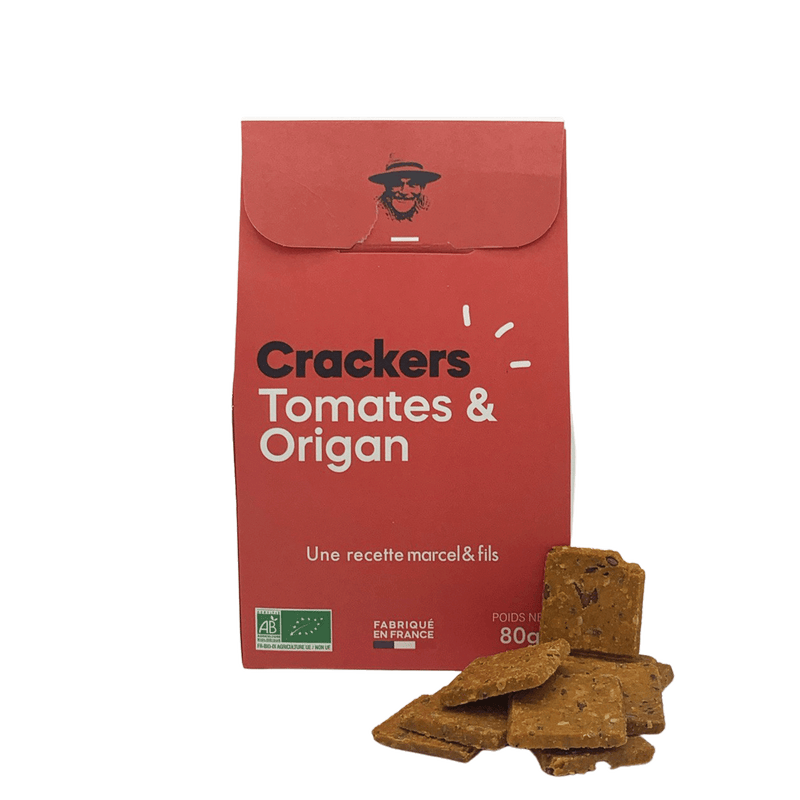Crackers tomates & origan