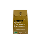 Crackers piment d'espelette & poivrons